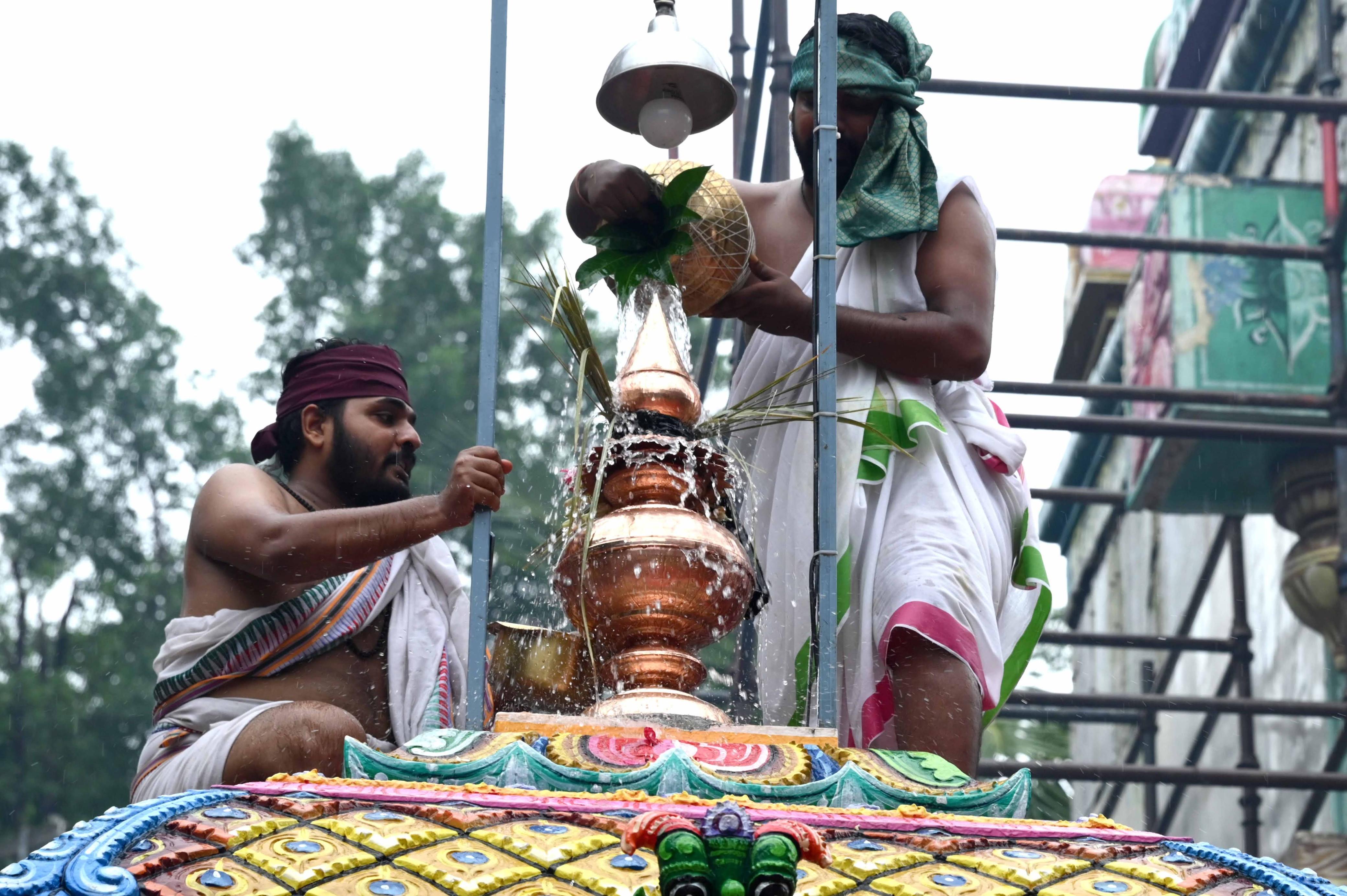 Kumbhabhishekam Ritual